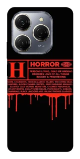 Чохол на TECNO Spark 20 Pro Horror Halloween фото 1 з 1