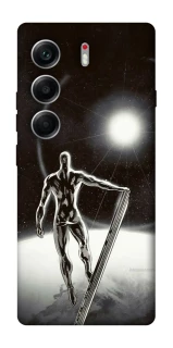 Чохол на Tecno Camon 40 Срібний серфер фото 1 з 1