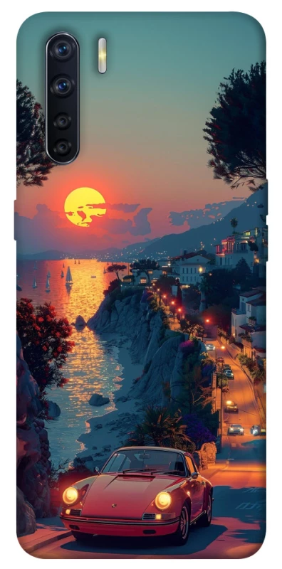 Чохол на Oppo A91 Porsche sunrise фото 1 з 1