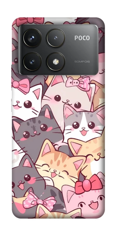 Чохол на Xiaomi Poco F6 Pro Cute Cat фото 1 з 1