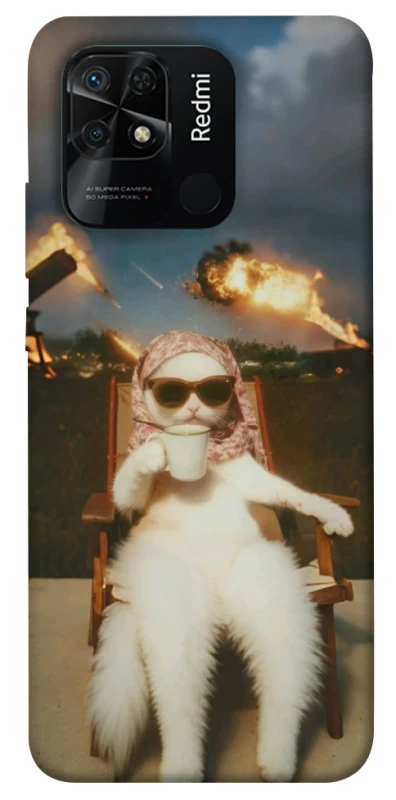 Чохол на Xiaomi Redmi 10C Exploding Kittens ver.1 фото 1 з 1