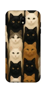 Чехол на Samsung Galaxy J5 (2017) Colorful Cat Collage фото 1 Чехол на Samsung Galaxy J5 (2017) Colorful Cat Collage фото 1 из 1