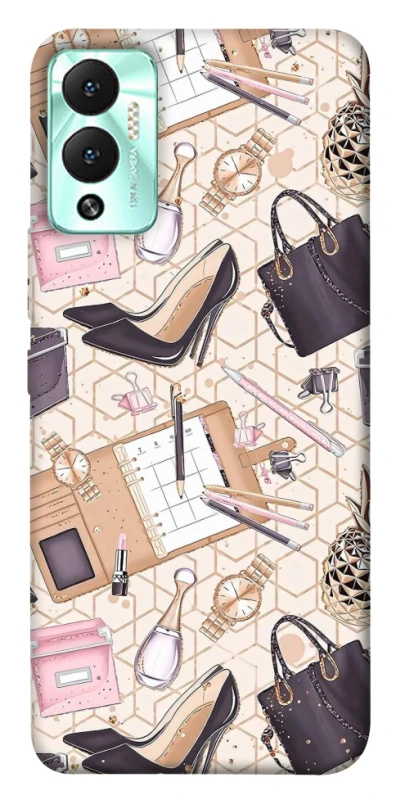 Чехол на Infinix Hot 12 Play Fashion collage ver.9 фото 1 из 1