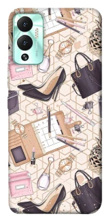 Чехол на Infinix Hot 12 Play Fashion collage ver.9 фото 1 из 1