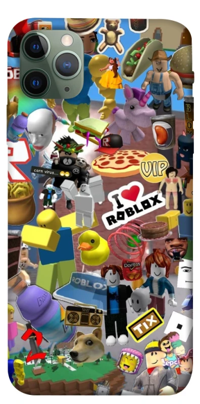 Чохол на Apple iPhone 11 Pro Max (6.5") Roblox collage ver.5 фото 1 з 1