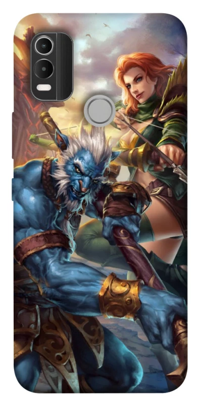 Чехол на Nokia C21 Plus Dota heroes фото 1 из 1