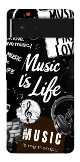 Чехол на Google Pixel 6 Music is Life фото 1 из 1