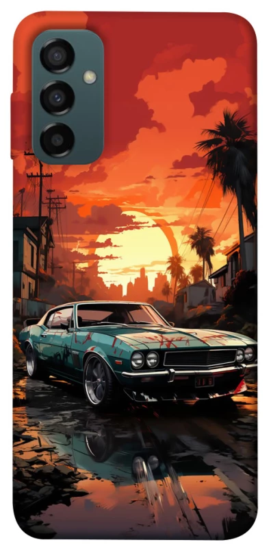 Чохол на Samsung Galaxy M34 5G Car at sunset фото 1 з 1