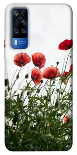 Чехол на Vivo Y51a Поле маков фото 1 из 1