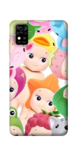 Чехол на ZTE Blade A31 Fruit-Zoo Kaleidoscope фото 1 из 1