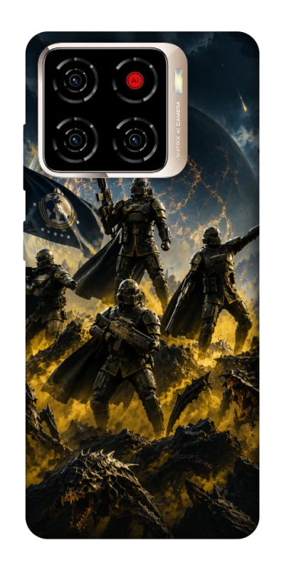 Чохол на ZTE Blade A56 HELLDIVERS фото 1 з 1