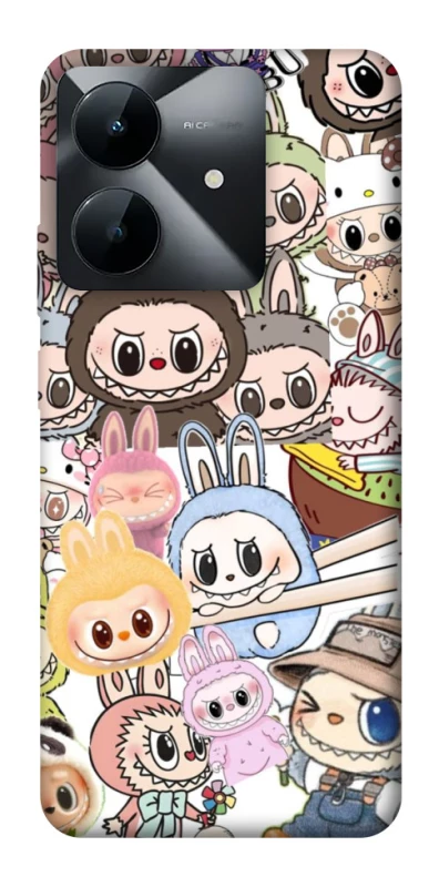 Чохол на Realme Note 60x All Labubus фото 1 з 1