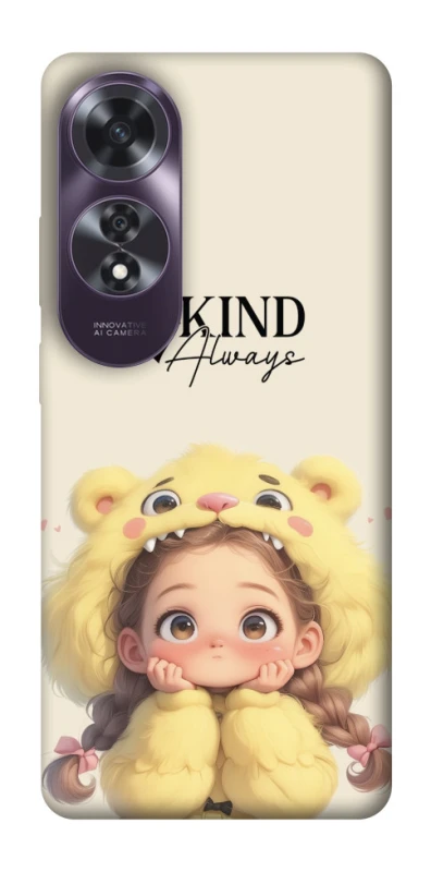 Чохол на Oppo A60 Be kind фото 1 з 1