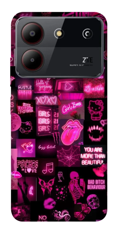Чохол на ZTE Blade A54 4G Hot collage ver.8 фото 1 з 1