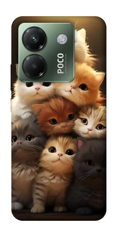 Чехол на Xiaomi Poco M7 pro 5G Чехол Kittie Love v2 фото 1 из 1