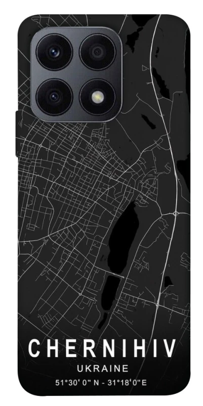 Чехол на Huawei Honor X8a Chernihiv map фото 1 из 1