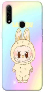 Чехол на Oppo A31 Fluffy Rainbow Labubu фото 1 из 1