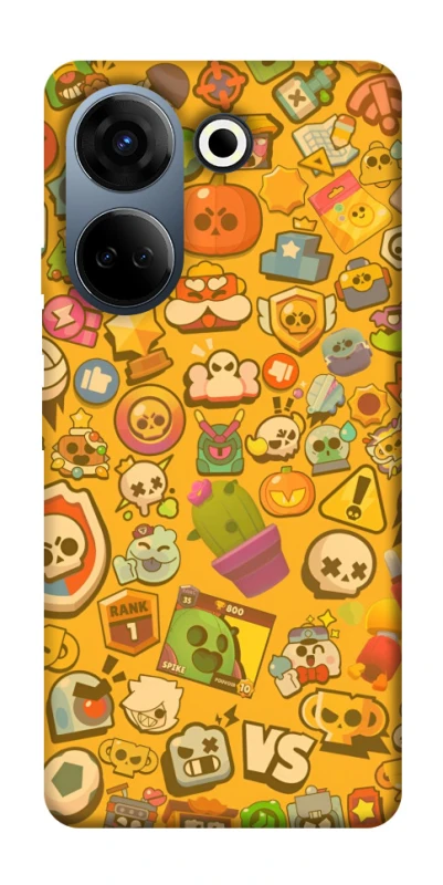 Чехол на TECNO Camon 20 Pro (CK7n) Brawl Stars ver.6 фото 1 из 1