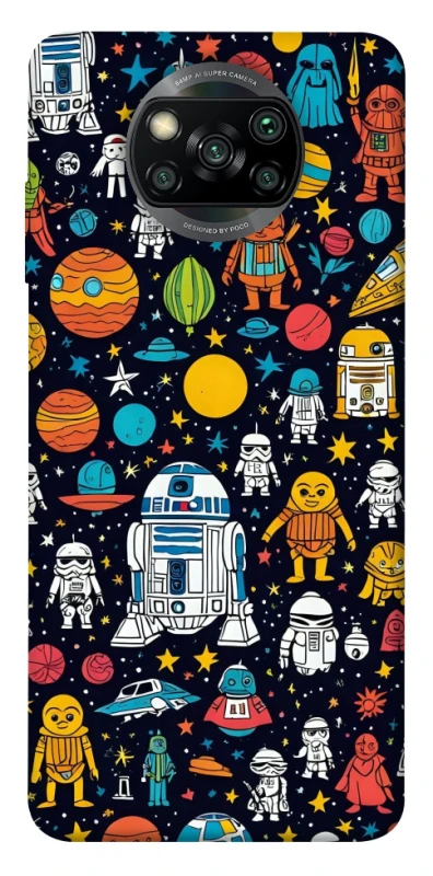 Чохол на Xiaomi Poco X3 NFC / Poco X3 Pro Star Wars background ver.2 фото 1 з 1