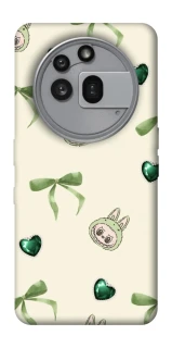 Чохол на Nothing Phone (3a) Pro Labubu Green Heart фото 1 з 1