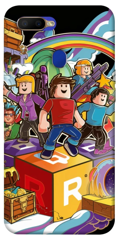Чохол на Oppo A5s Roblox family фото 1 з 1