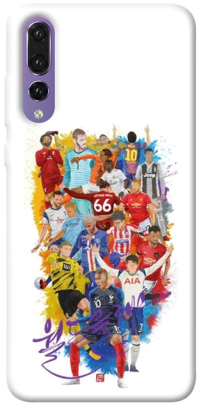 Чехол на Huawei P20 Pro Football Abstract v2 фото 1 из 1