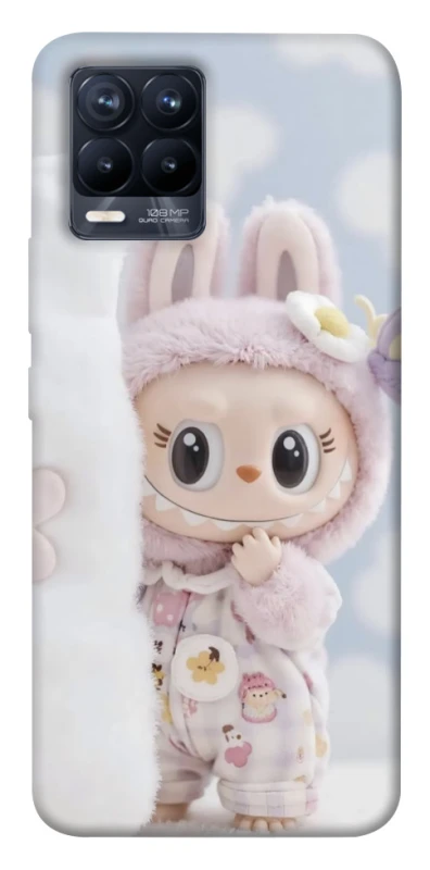 Чохол на Realme 8 Labubu Happy фото 1 з 1
