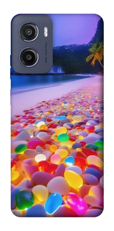 Чохол на Motorola Moto G05 Каміння світиться на березі фото 1 з 1
