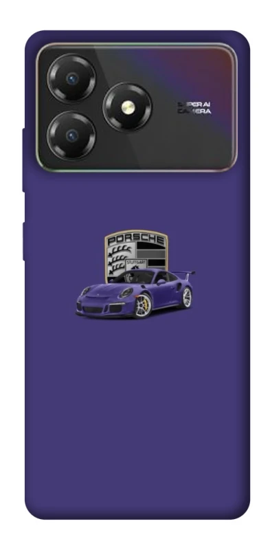 Чохол на ZTE Blade A36 Porsche purple фото 1 з 1