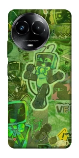 Чохол на Realme C67 4G Dandysworld tv green theme фото 1 з 1