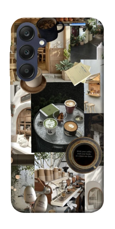 Чохол на Samsung Galaxy A25 5G Coffee collage ver.4 фото 1 з 1