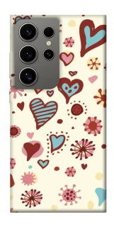 Чохол на Samsung Galaxy S24 Ultra Pretty hearts фото 1 з 1