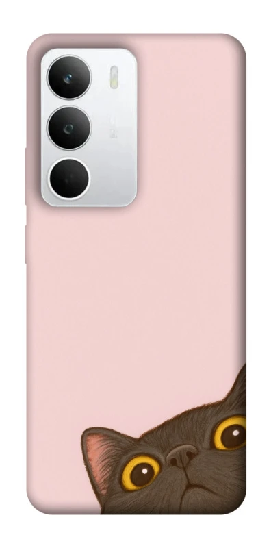 Чохол на Realme C71 Peeping cat фото 1 з 1