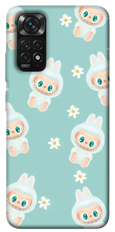 Чохол на Xiaomi Redmi Note 11 (Global) / Note 11S Labubu Green фото 1 з 1