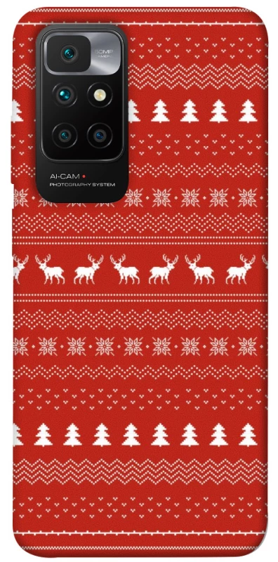 Чохол на Xiaomi Redmi 10 Новорічний v12 фото 1 з 1