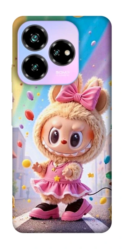 Чохол на ZTE Nubia V60 Labubu rainbow фото 1 з 1