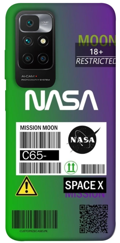 Чохол на Xiaomi Redmi 10 NASA ver.2 фото 1 з 1
