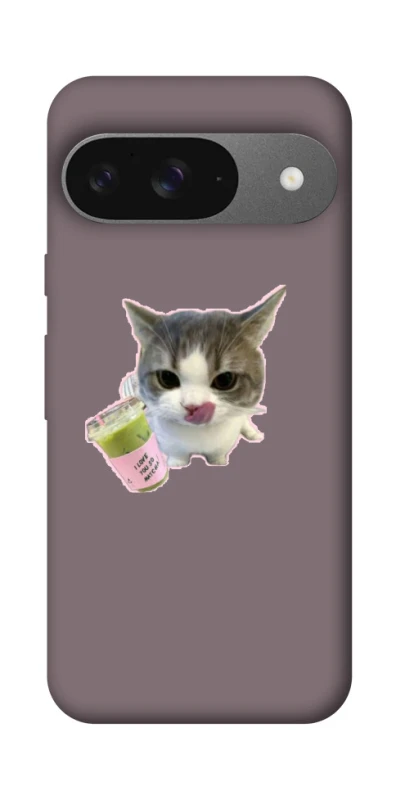 Чохол на Google Pixel 10 cat matcha фото 1 з 1