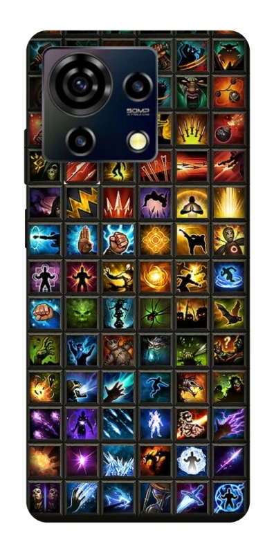 Чохол на ZTE Blade V50 Vita Abilities menu ver.3 фото 1 з 1