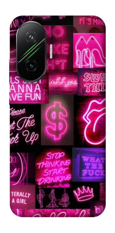 Чехол на Xiaomi Poco F7 Hot collage ver.9 фото 1 из 1