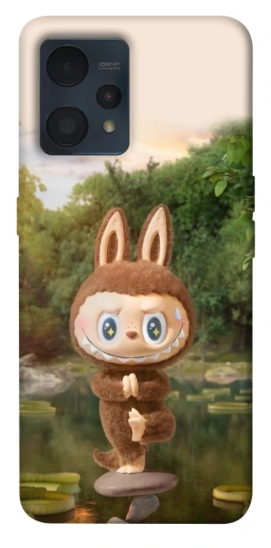 Чохол на Realme 9 4G / 9 Pro+ Labubu Yoga фото 1 з 1