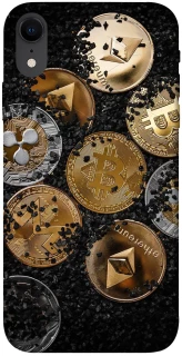 Чохол на Apple iPhone XR (6.1") Many coins v2 фото 1 з 1