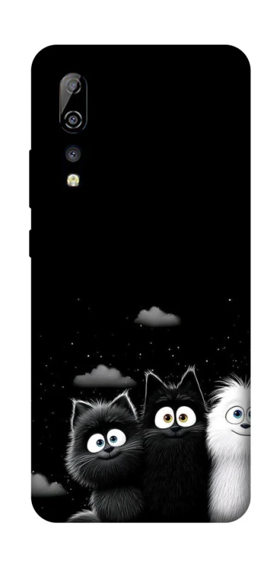 Чехол на ZTE Axon 10 Pro Three Cats фото 1 из 1