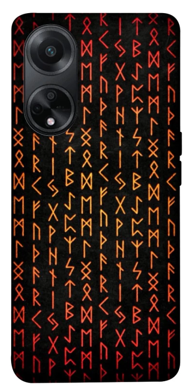 Чехол на Oppo A58 4G Руны фото 1 из 1