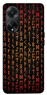Чехол на Oppo A58 4G Руны фото 1 из 1