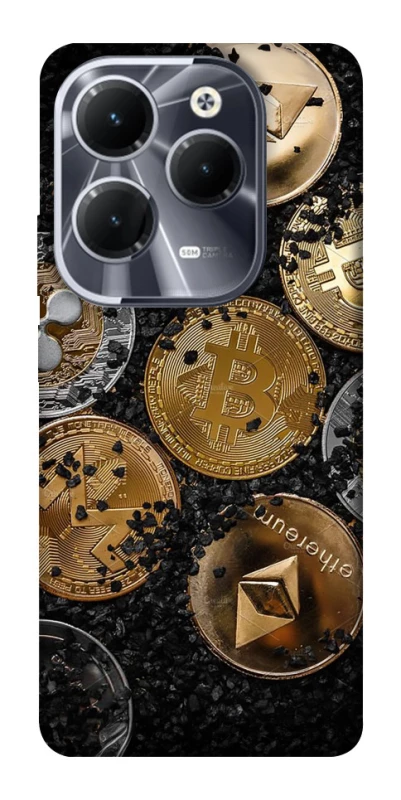 Чохол на Infinix Hot 40 Many coins v2 фото 1 з 1