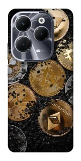 Чехол на Infinix Hot 40 Many coins v2 фото 1 из 1