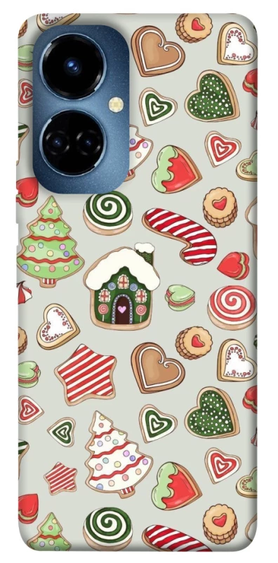 Чохол на TECNO Camon 19 Новорічний v7 фото 1 з 1