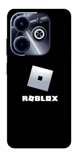 Чехол на Infinix Hot 40i Roblox logo black фото 1 из 1