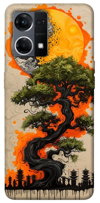 Чохол на Oppo Reno 7 4G Дух Японії v3 фото 1 з 1